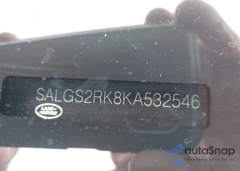 2019 Land Rover Range Rover 3.0L V6 Turbocharged Diesel Hse Td6 из США, поврежденный, VIN SALGS2RK8KA532546